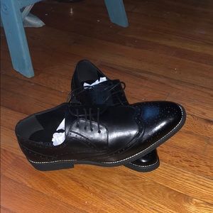 Men’s Black Oxford Dress Shoes